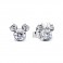 PANDORA Disney Mickey Mouse & Minnie Mouse Funklende Ørestikker