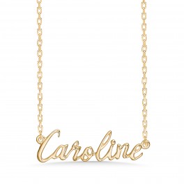 STUDIO Z Name Tag CAROLINE Forgyldt