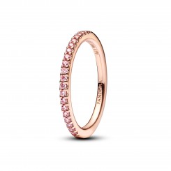 PANDORA Funklende Pink Båndring