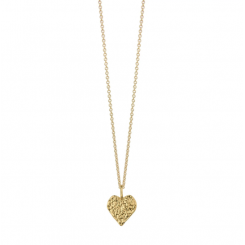JEBERG Heart Charm Halskæde 